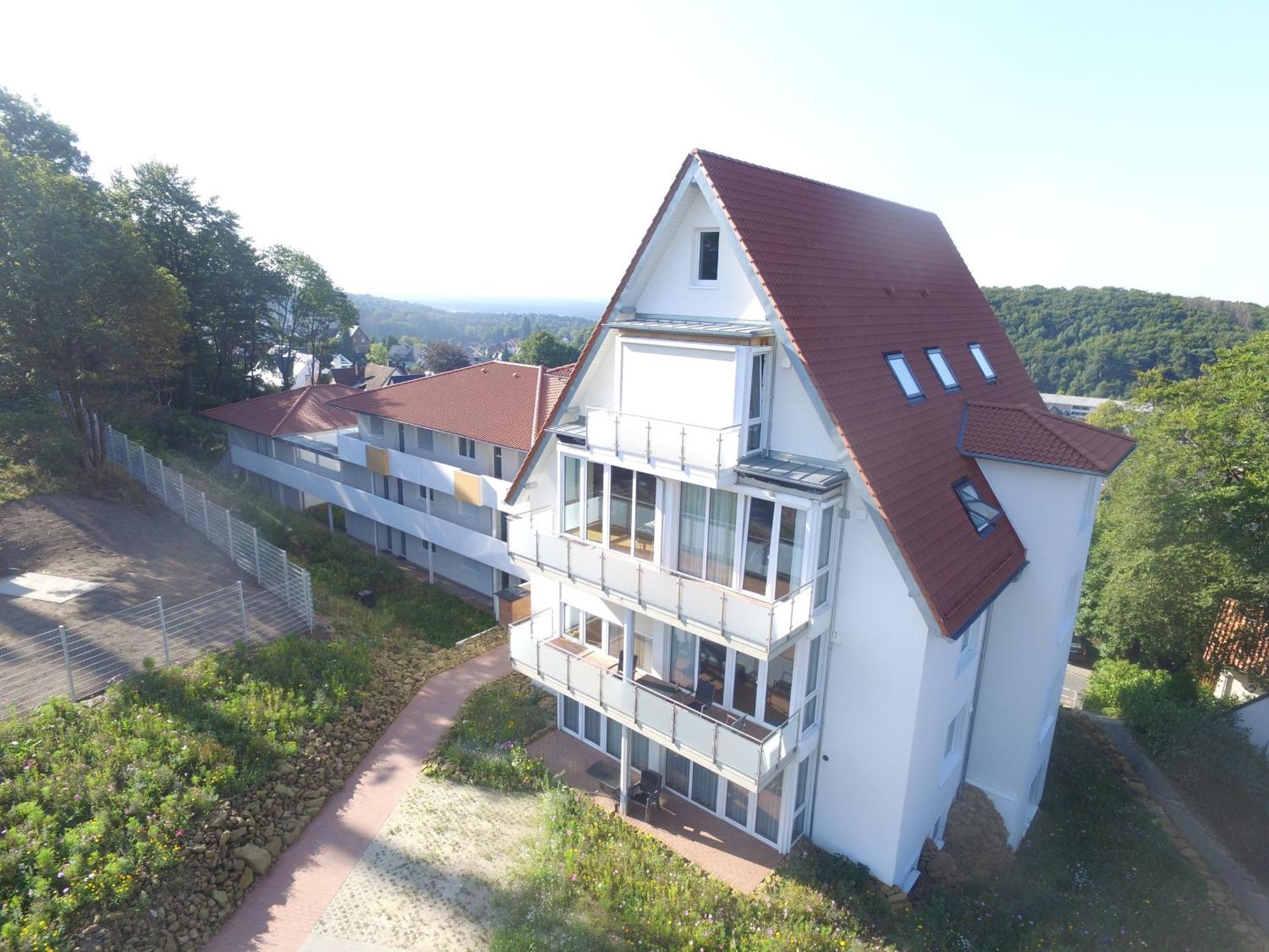 Penthouse 34 -Rollstuhlgerecht- Apartment Oerlinghausen Bagian luar foto