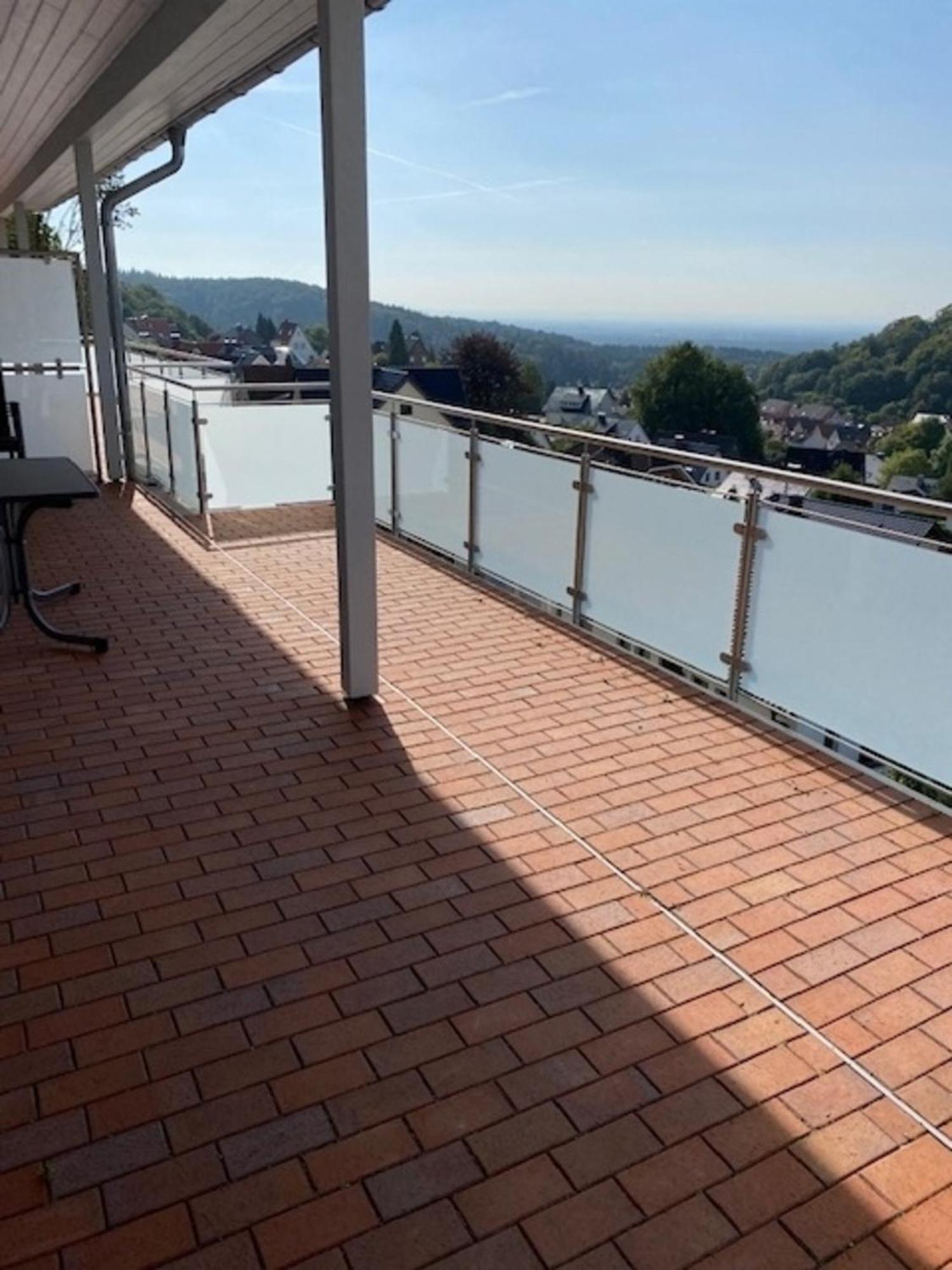 Penthouse 34 -Rollstuhlgerecht- Apartment Oerlinghausen Bagian luar foto